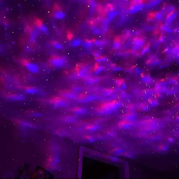 Galaxy Projector Lamp With Music Bluetooth Speaker, Adjustable Brightness And 21 Lighting Modes