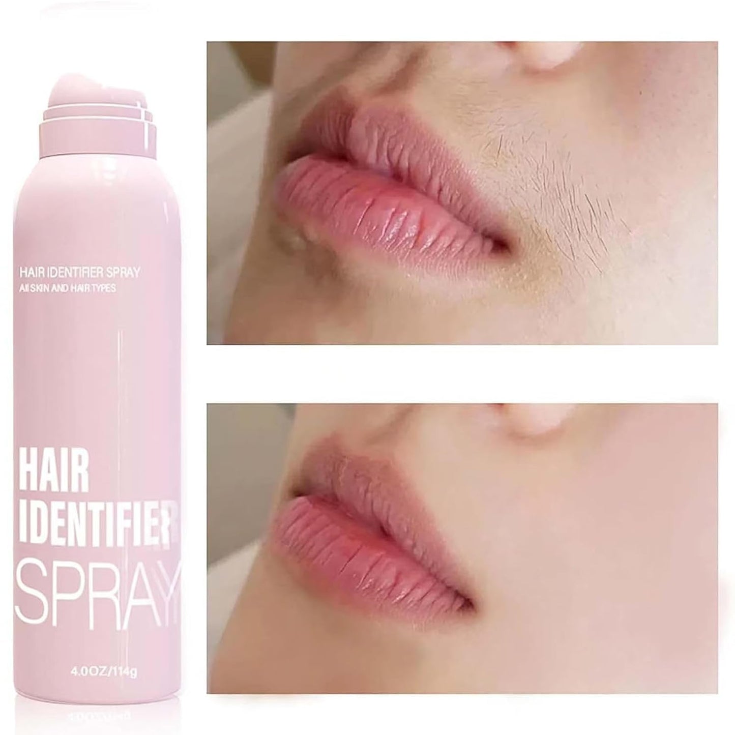 Face Hair Identifier Spray