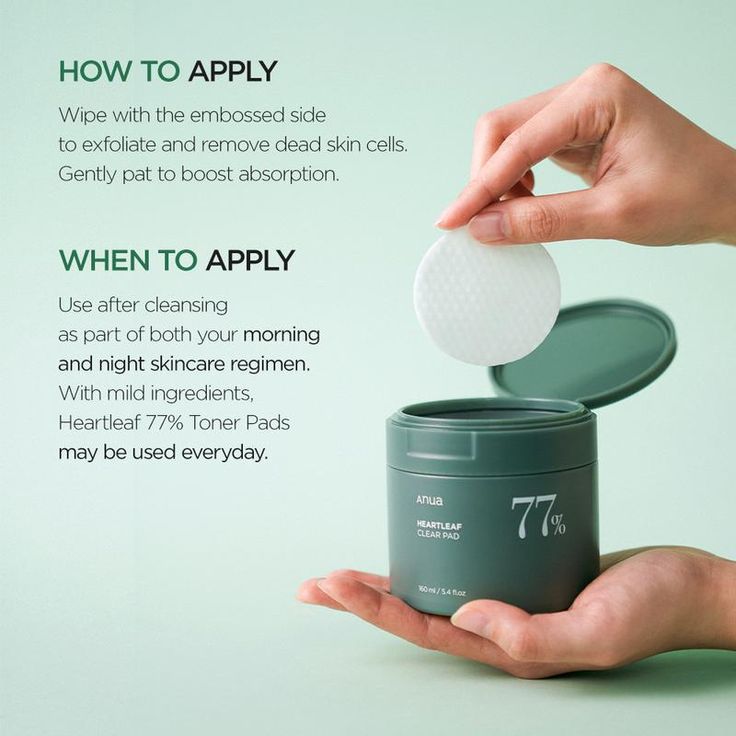 Anua - Heartleaf 77 Clear Pad 70 Pads 160 ml