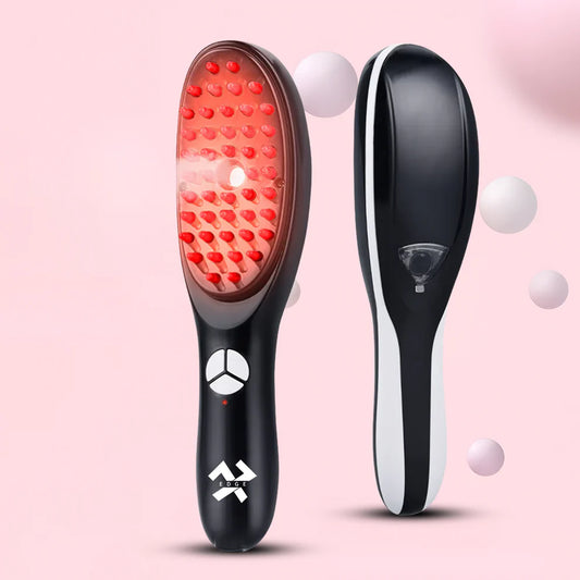 4in1 Therapy brush with Steam & Vibration for hair growth