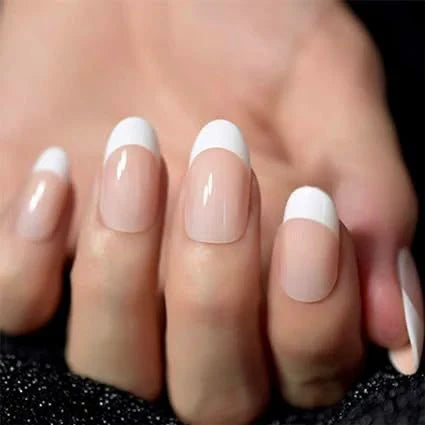 Stylish French 3D nails