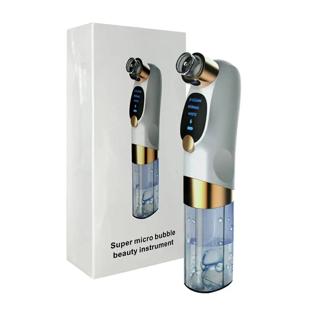 Micro Bubble Beauty Instrument Black White Heads Remover