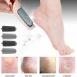 REWELL Rechargeable Electric Foot File Callus Remover, Professional Pedicure Tools to Remove Cracked Heels and Dead Skin, for Feet Hands Spa
