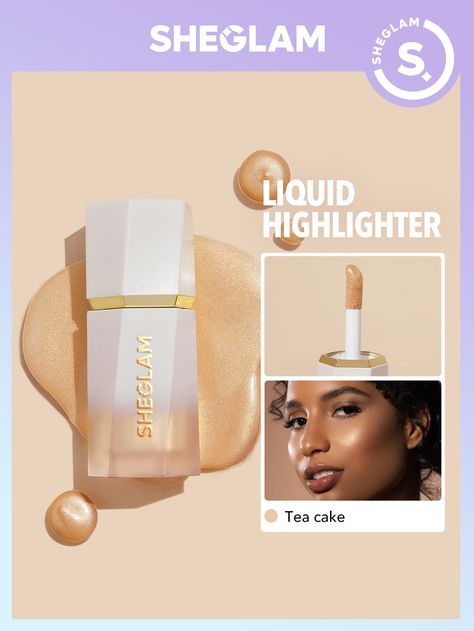 SheGlam Glow Bloom Liquid Highlighter- TEA CAKE - Beauties Junction