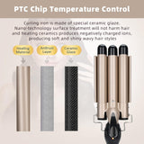 Triple Wave Hair Curler, Waver Crimper Hair Styling
